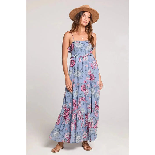 OAKLEE MAXI DRESS-LADIES DRESSES & JUMPERS-SALTWATER-JB Evans Fashions & Footwear
