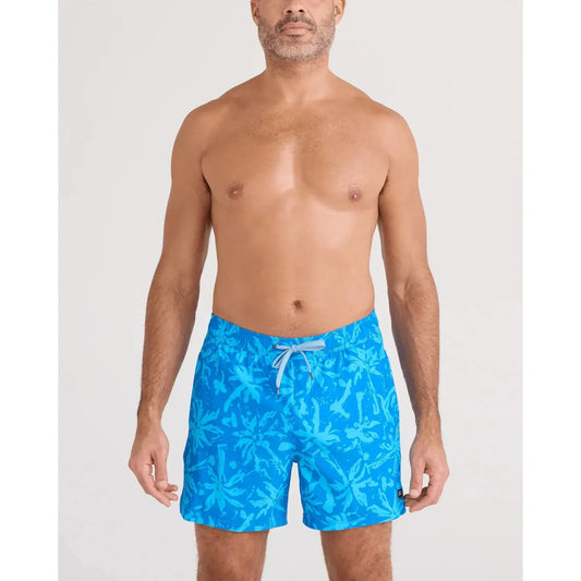 OH BUOY 2N1 VOLLEY 5" - SPLASH PALMS-MENS SHORTS & SWIM-SAXX UNDERWEAR-JB Evans Fashions & Footwear