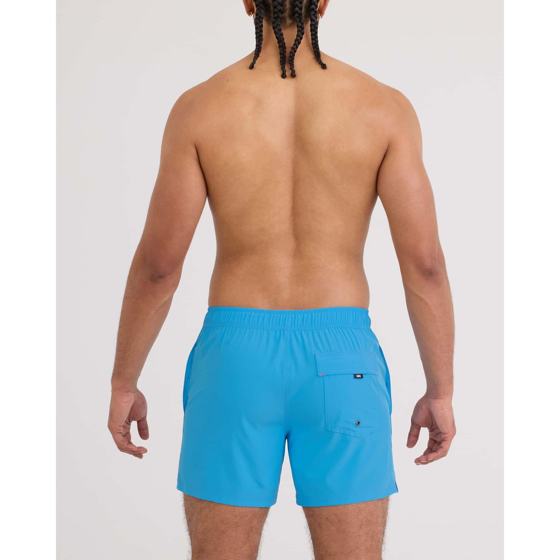 OH BUOY 2N1 VOLLEY 5" TRANQUIL BLUE-MENS SHORTS & SWIM-SAXX UNDERWEAR-JB Evans Fashions & Footwear