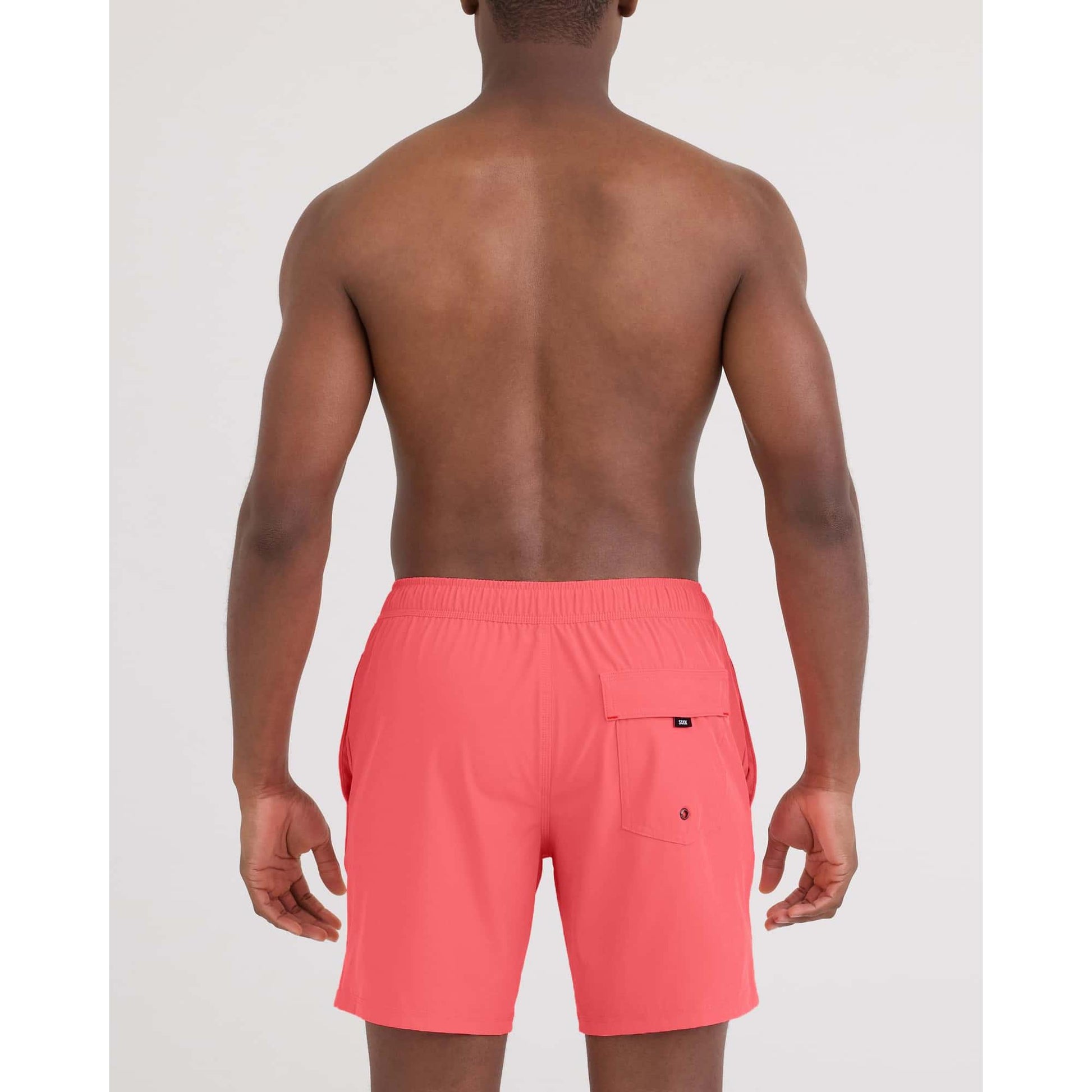 OH BUOY 2N1 VOLLEY 7"- CORAL POP-MENS SHORTS & SWIM-SAXX UNDERWEAR-JB Evans Fashions & Footwear