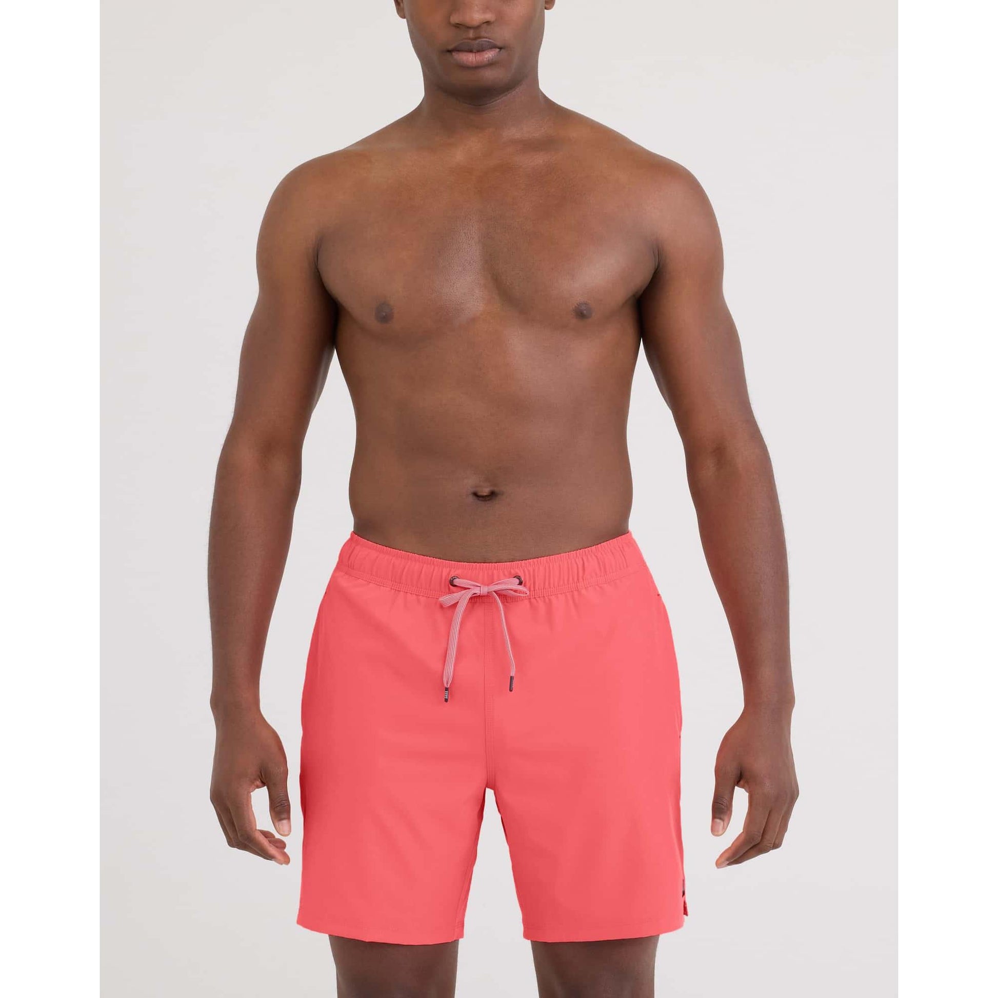 OH BUOY 2N1 VOLLEY 7"- CORAL POP-MENS SHORTS & SWIM-SAXX UNDERWEAR-JB Evans Fashions & Footwear