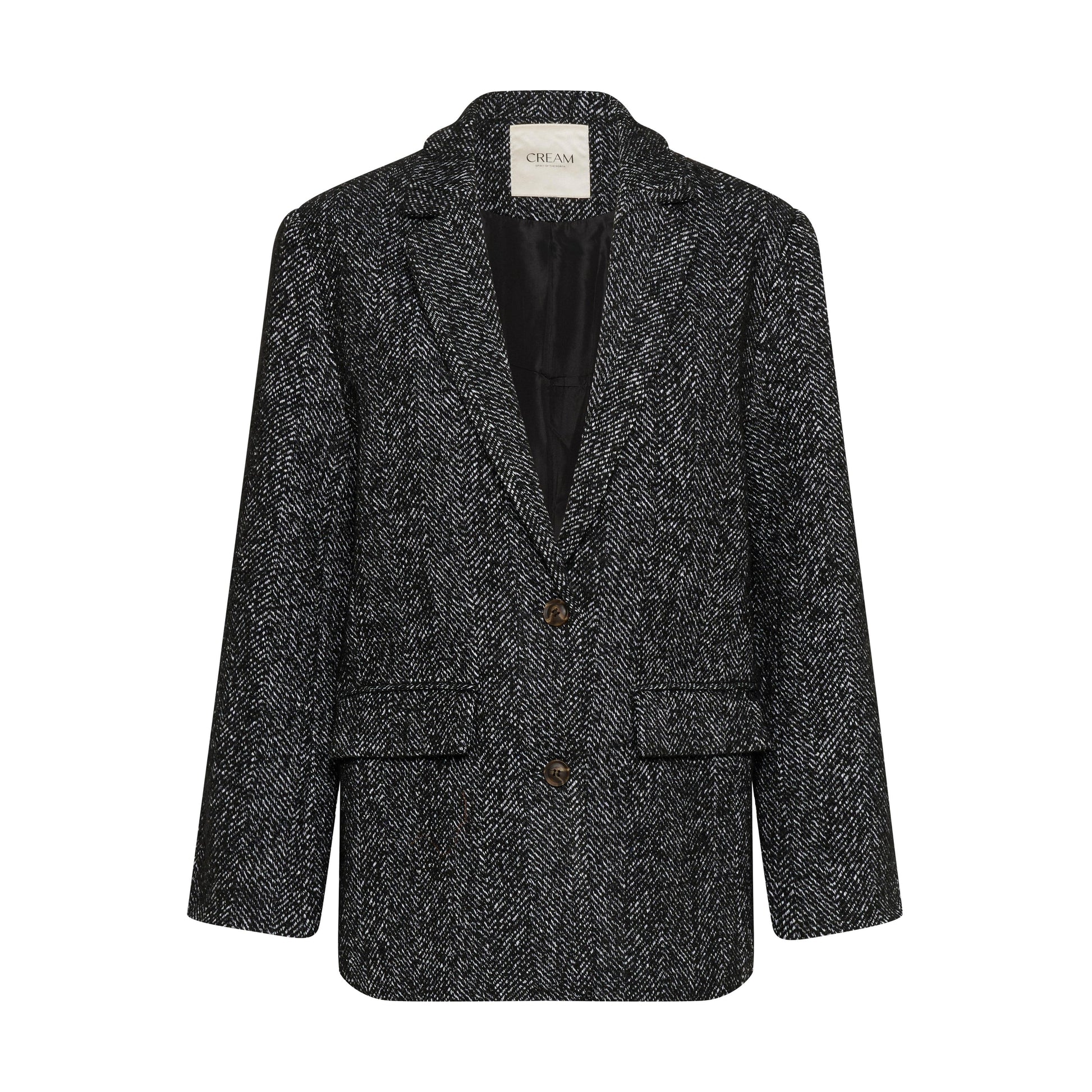 OLINA BLAZER-LADIES BLAZERS-CREAM-JB Evans Fashions & Footwear