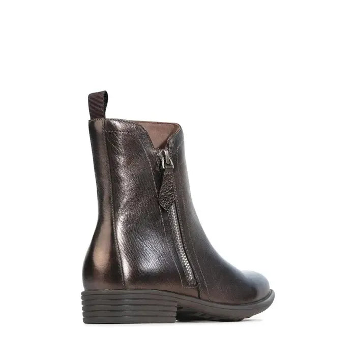 OLINA BOOT WITH SIDE ZIP-LADIES BOOTS-EOS FOOTWEAR-JB Evans Fashions & Footwear