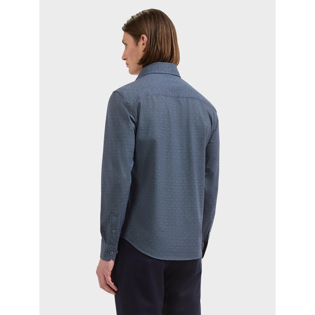 OOOHCOTTON DEVON SHIRT-MENS SHIRTS-BUGATCHI-JB Evans Fashions & Footwear