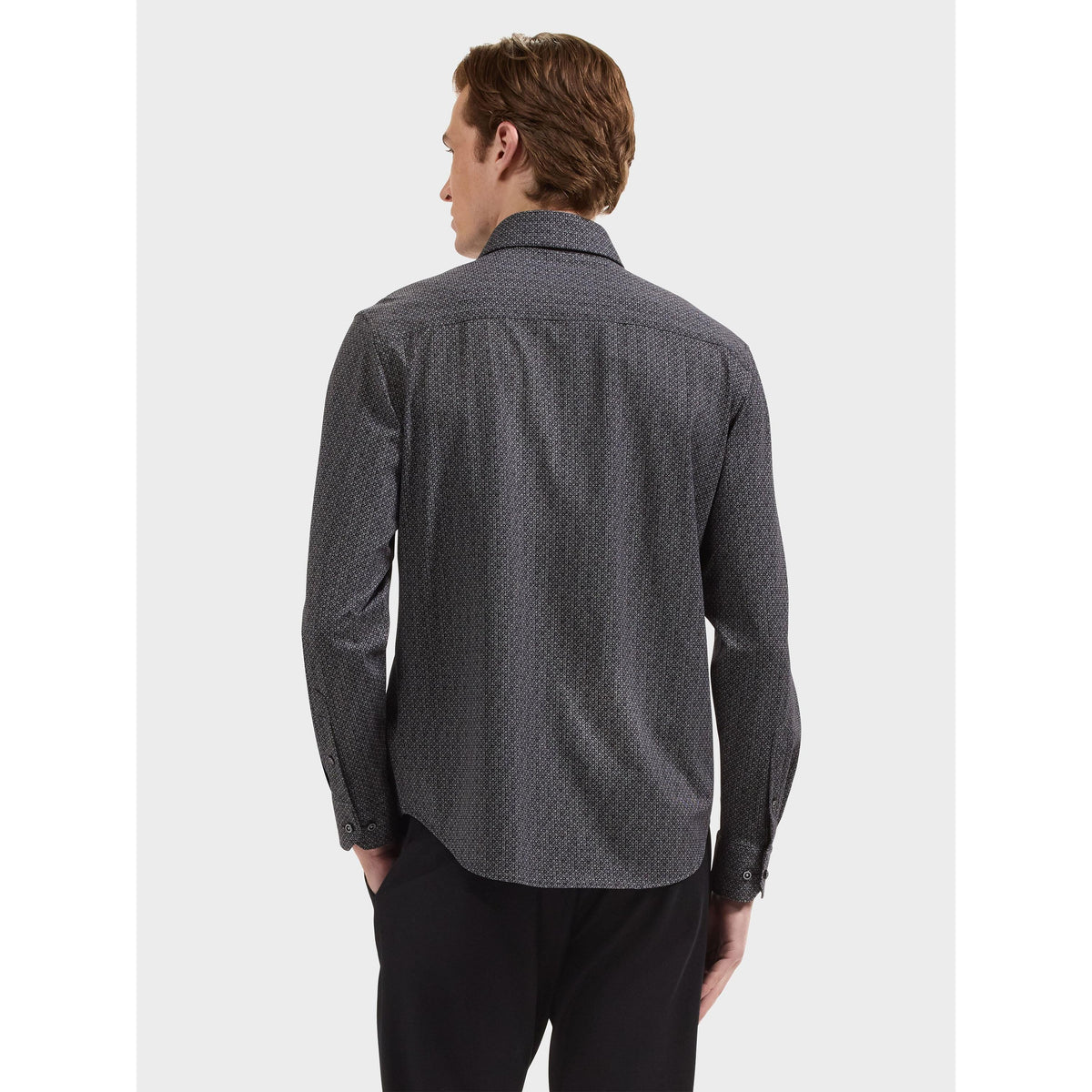 OOOHCOTTON DEVON SHIRT-MENS SHIRTS-BUGATCHI-JB Evans Fashions & Footwear