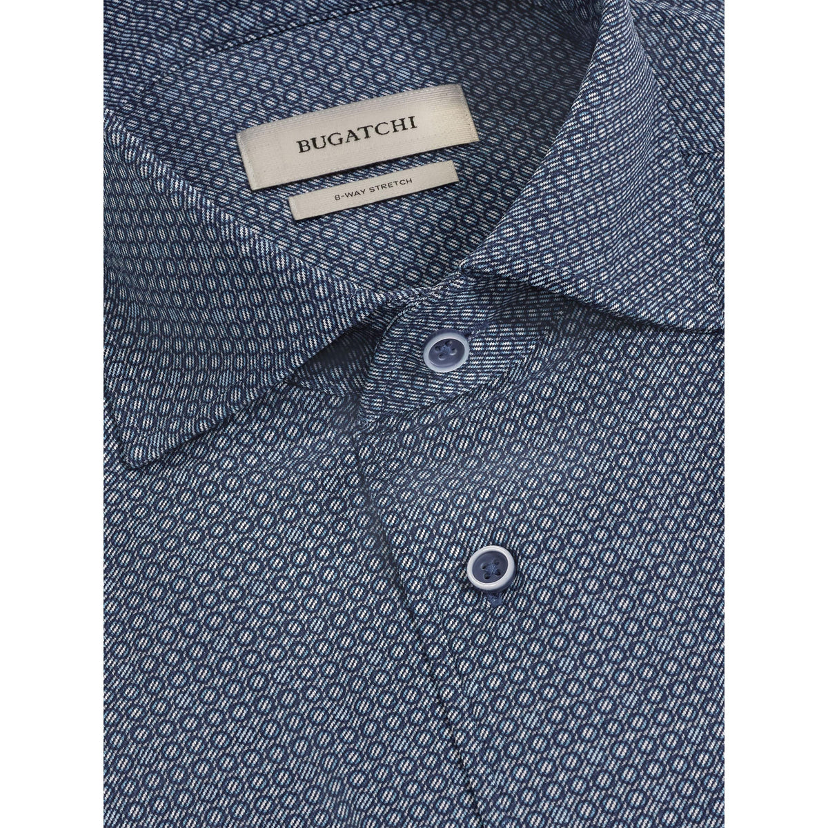 OOOHCOTTON DEVON SHIRT-MENS SHIRTS-BUGATCHI-JB Evans Fashions & Footwear