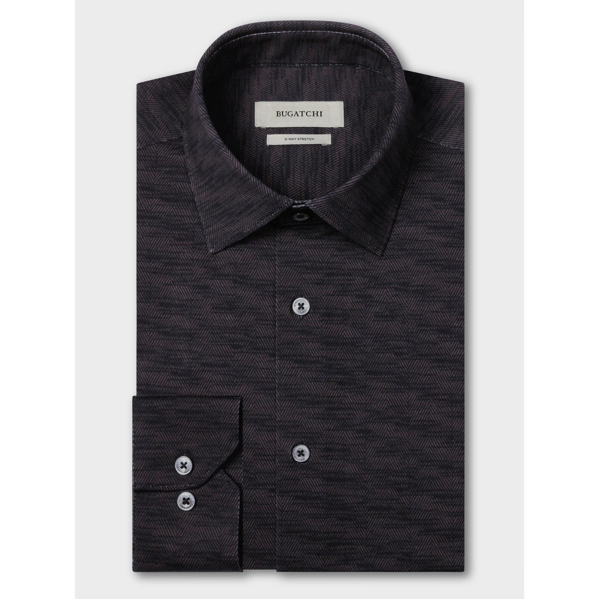 OOOHCOTTON JAMES SHIRT-MENS SHIRTS-BUGATCHI-JB Evans Fashions & Footwear
