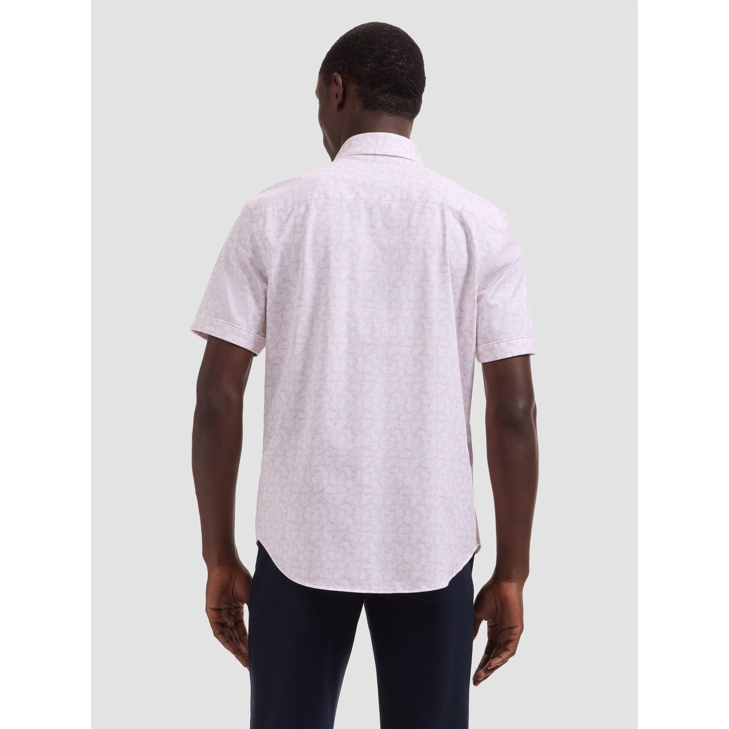 OOOHCOTTON MILES FLORAL PRINT-MENS SHIRTS-BUGATCHI-JB Evans Fashions & Footwear
