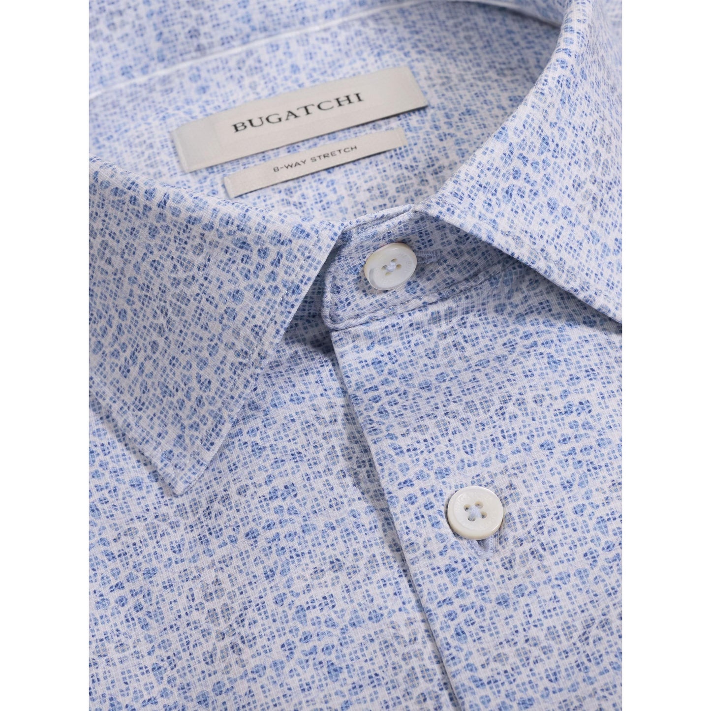 OOOHCOTTON MILES FLORAL PRINT-MENS SHIRTS-BUGATCHI-JB Evans Fashions & Footwear