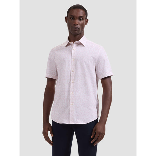 OOOHCOTTON MILES FLORAL PRINT-MENS SHIRTS-BUGATCHI-JB Evans Fashions & Footwear