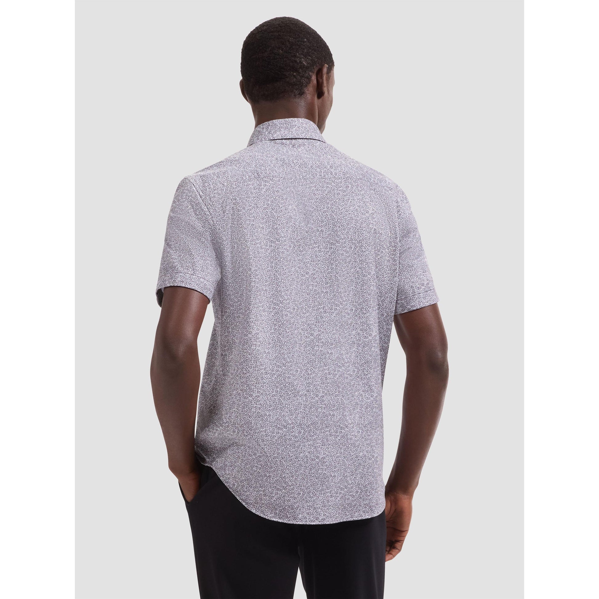 OOOHCOTTON MILES PRINT-MENS SHIRTS-BUGATCHI-JB Evans Fashions & Footwear