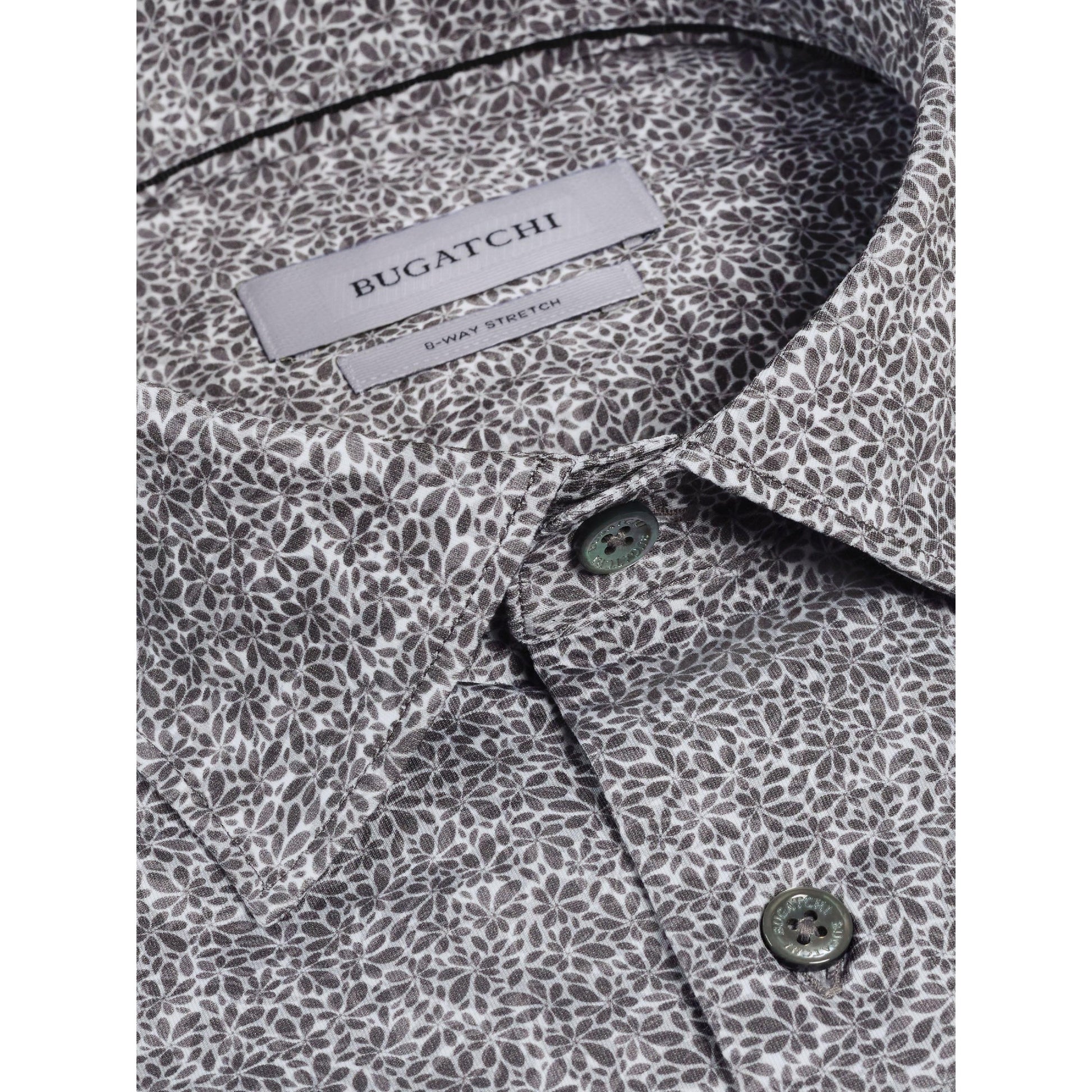 OOOHCOTTON MILES PRINT-MENS SHIRTS-BUGATCHI-JB Evans Fashions & Footwear