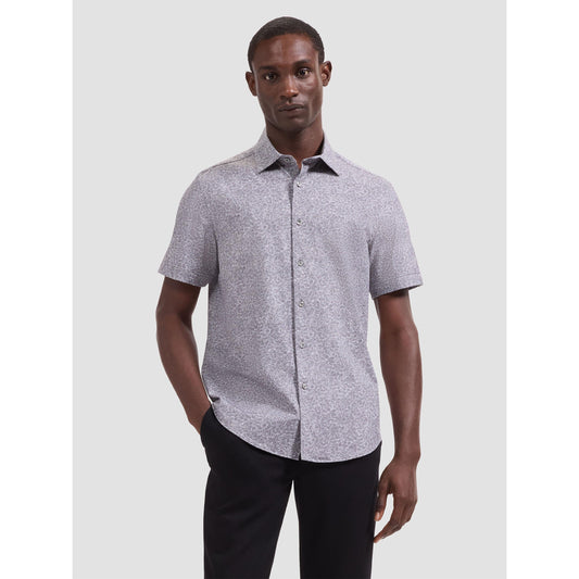 OOOHCOTTON MILES PRINT-MENS SHIRTS-BUGATCHI-JB Evans Fashions & Footwear