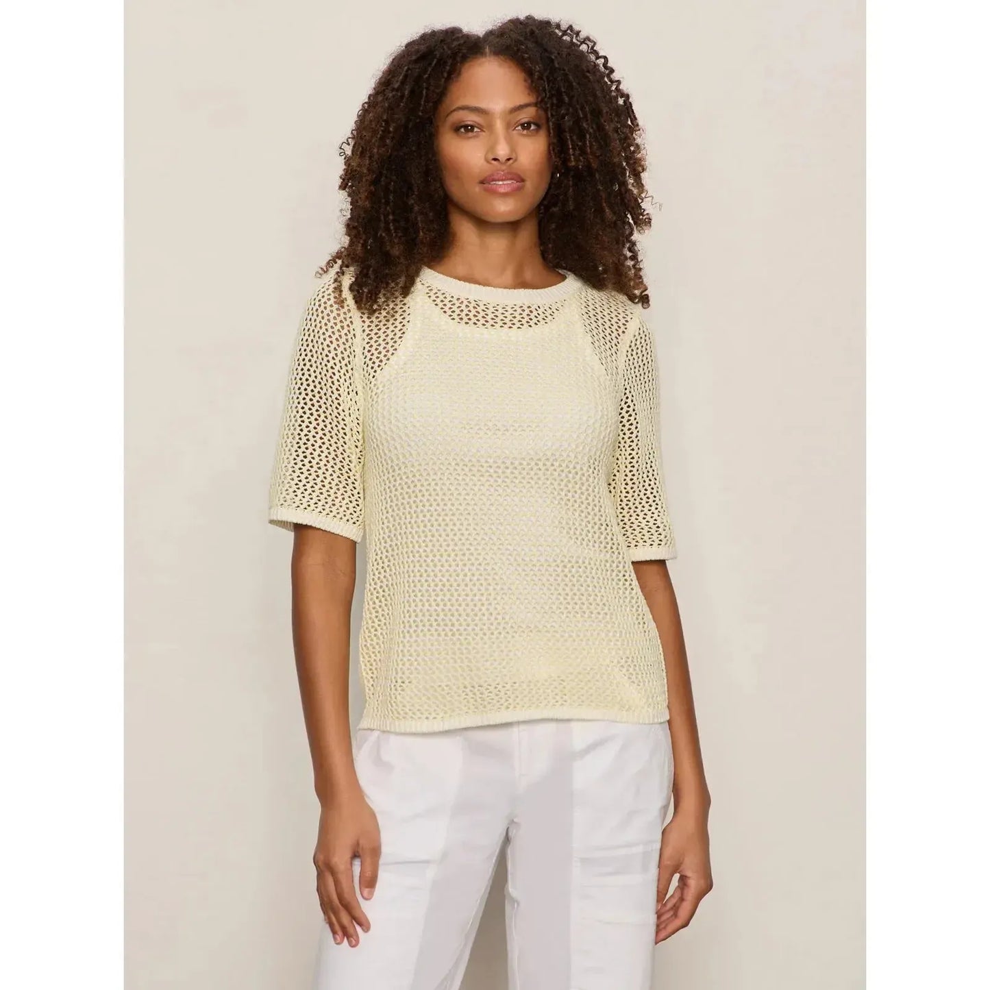 OPEN KNIT SWEATER TEE-LADIES SWEATERS & KNITS-SANCTUARY-JB Evans Fashions & Footwear