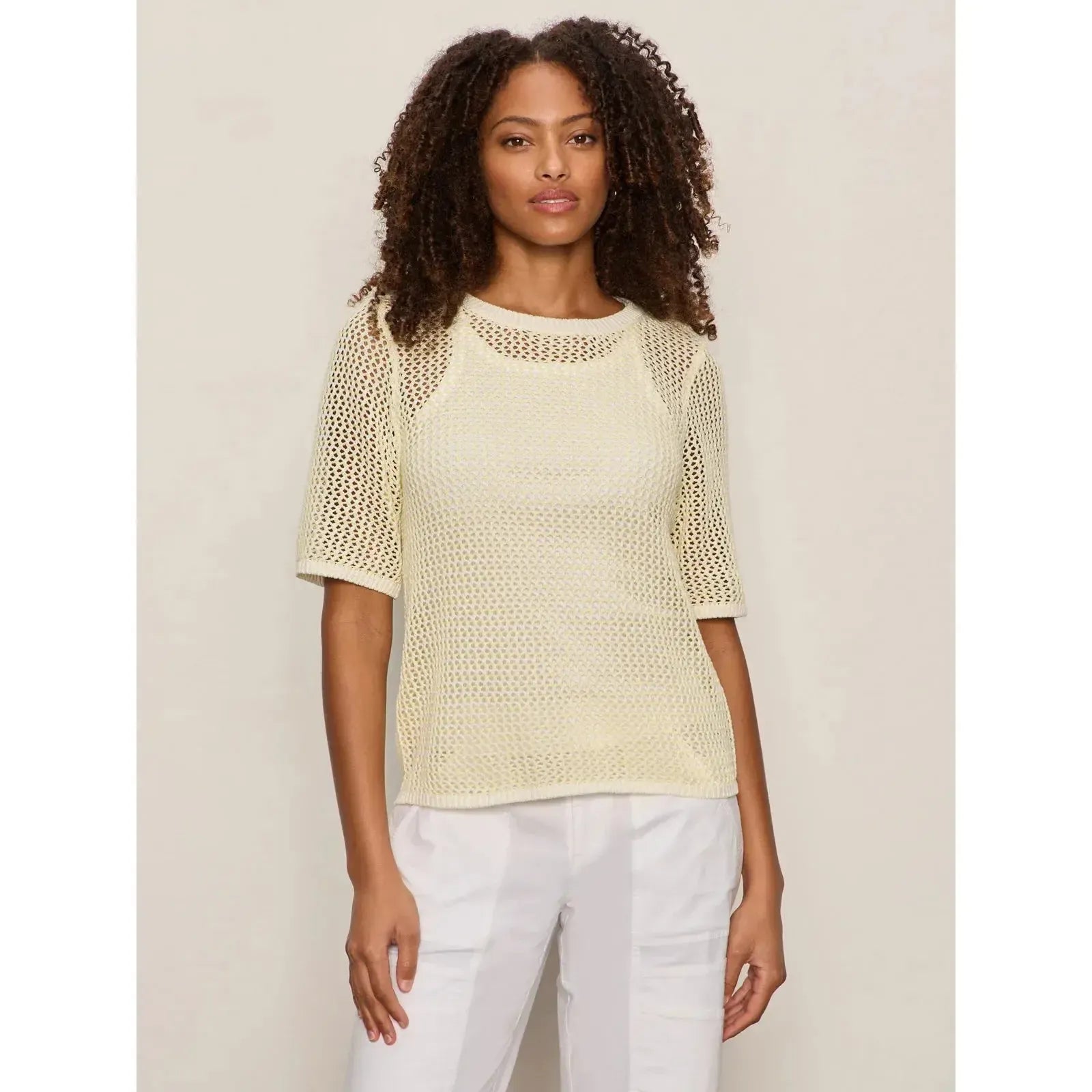 OPEN KNIT SWEATER TEE-LADIES SWEATERS & KNITS-SANCTUARY-JB Evans Fashions & Footwear