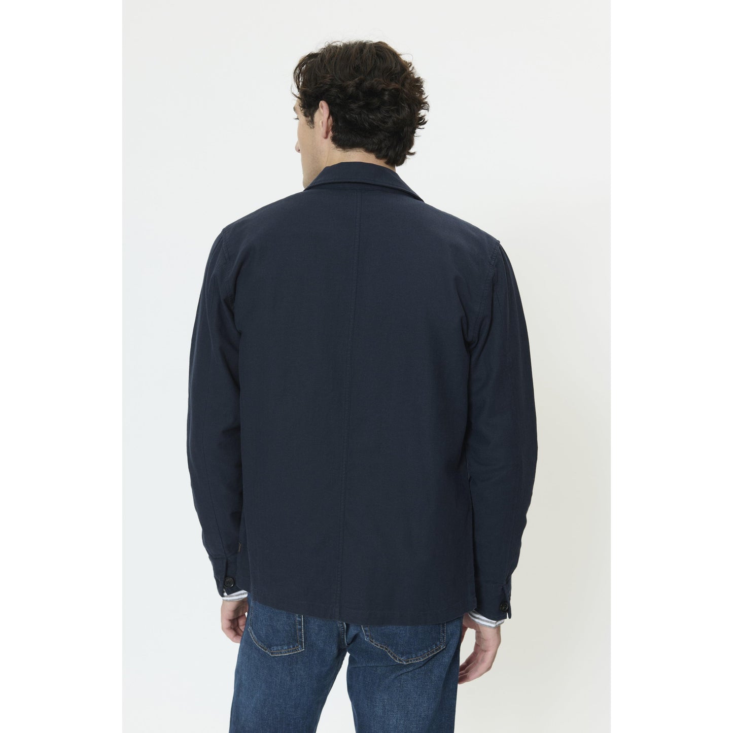 ORIGINAL HERITAGE TONAL HERRINGBONE OVERSHIRT-MENS SHIRTS-MATINIQUE-JB Evans Fashions & Footwear