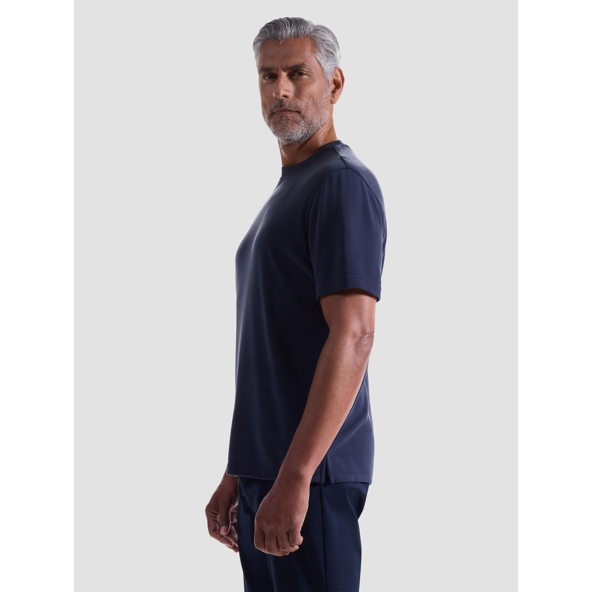 ORVILLE CREW NECK-MENS T-SHIRTS & POLO'S-BUGATCHI-JB Evans Fashions & Footwear