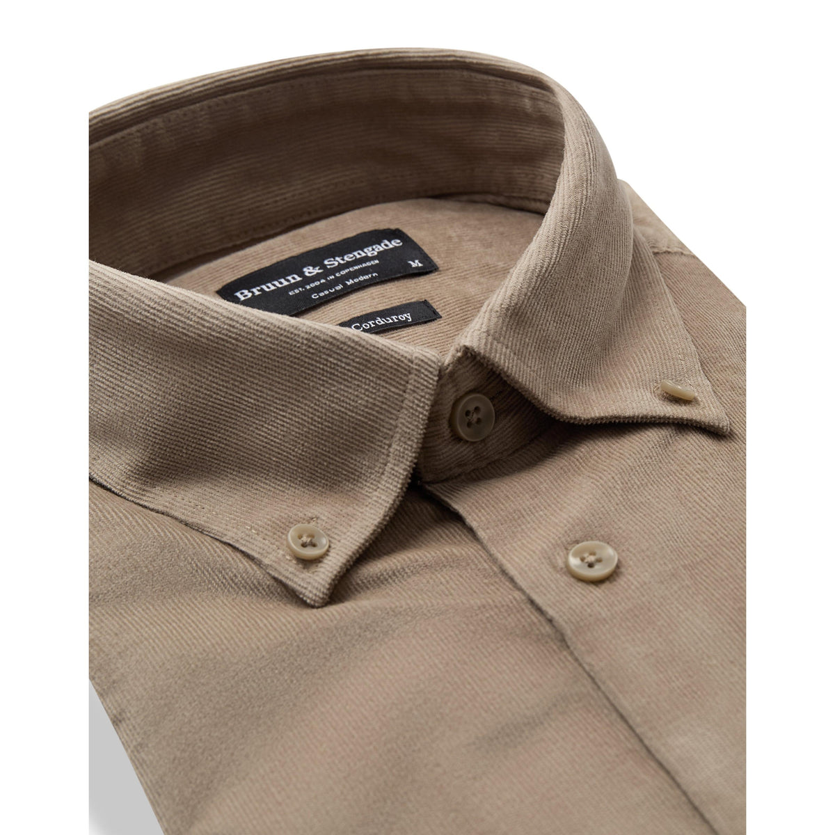 OSEI CASUAL MODERN FIT-MENS SHIRTS-BRUUN STENGADE-JB Evans Fashions & Footwear