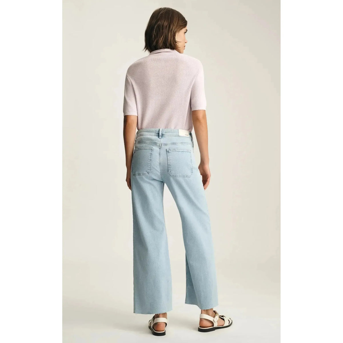 PALOMA MARINE BLEACHED FLEX BLUE-LADIES DENIM-MAVI-JB Evans Fashions & Footwear
