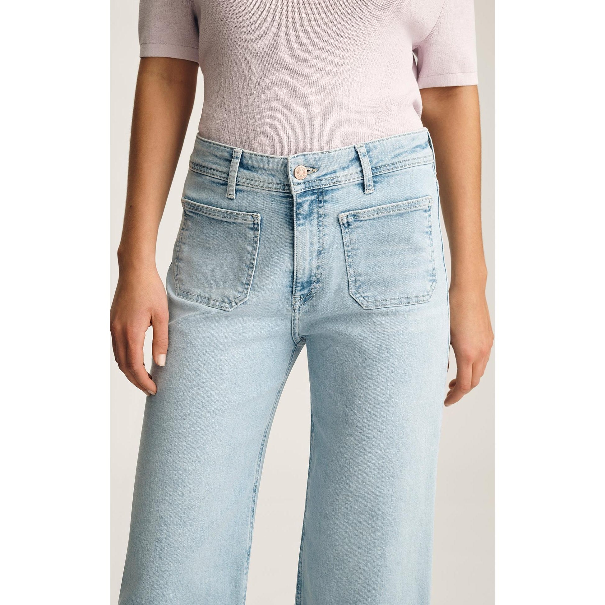 PALOMA MARINE BLEACHED FLEX BLUE-LADIES DENIM-MAVI-JB Evans Fashions & Footwear