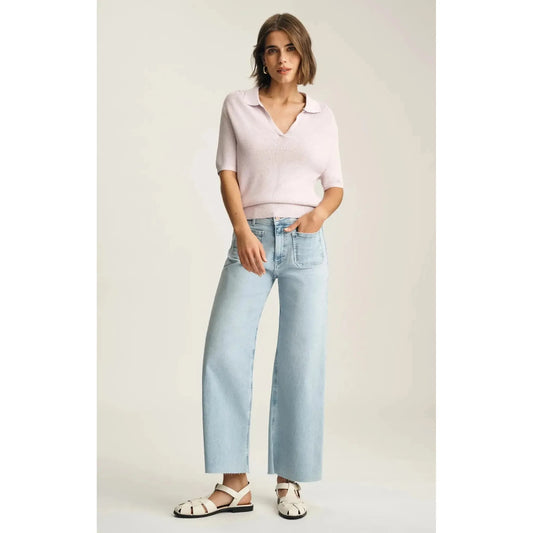 PALOMA MARINE BLEACHED FLEX BLUE-LADIES DENIM-MAVI-JB Evans Fashions & Footwear