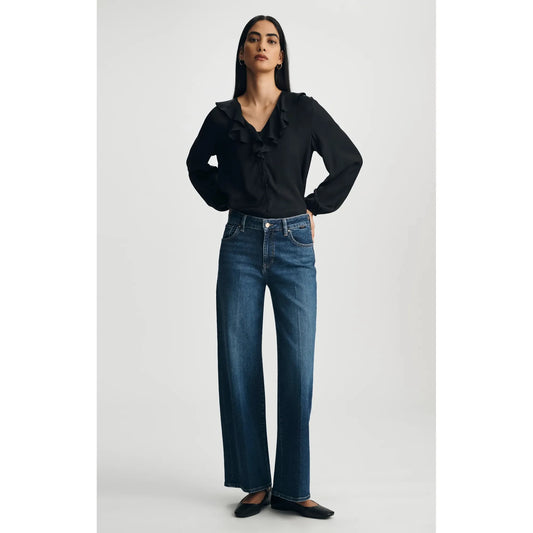 PALOMA MID RISE DEEP BRUSHED FEATHER LUXE PREMIUM-LADIES DENIM-MAVI-JB Evans Fashions & Footwear