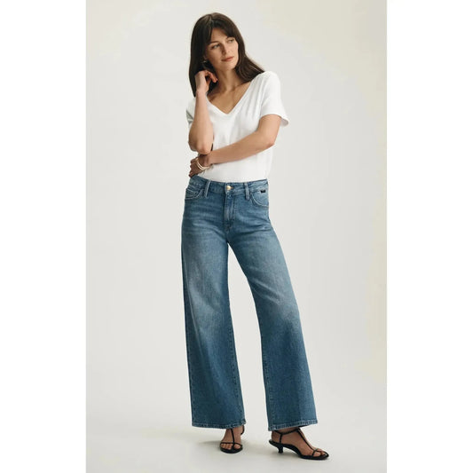 PALOMA MID RISE MID BRUSHED GOLD PREMIUM-LADIES DENIM-MAVI GOLD-JB Evans Fashions & Footwear