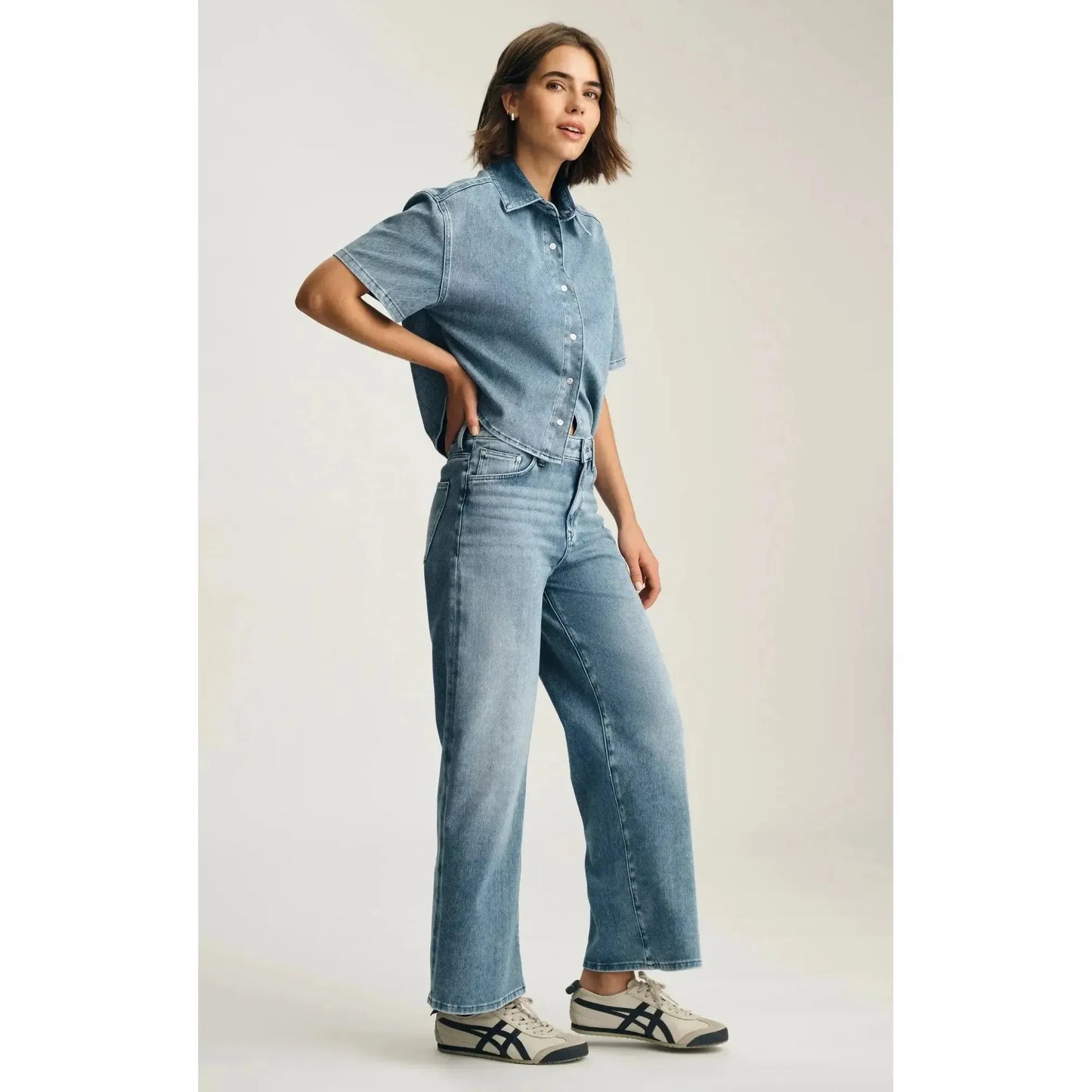 PALOMA MID RISE MID MOVE-LADIES DENIM-MAVI-JB Evans Fashions & Footwear