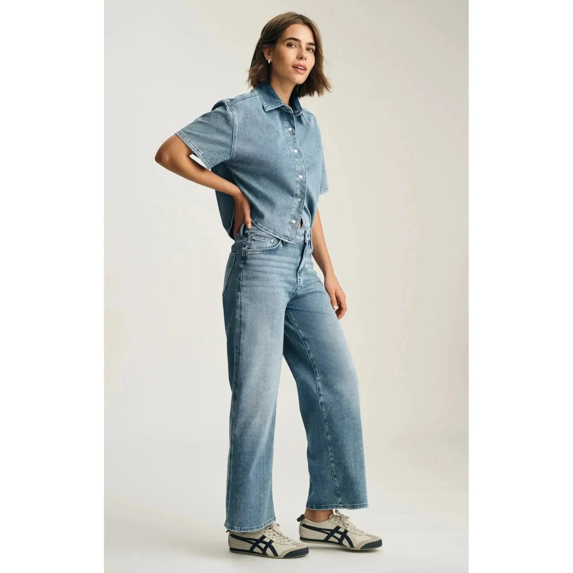 PALOMA MID RISE MID MOVE-LADIES DENIM-MAVI-JB Evans Fashions & Footwear