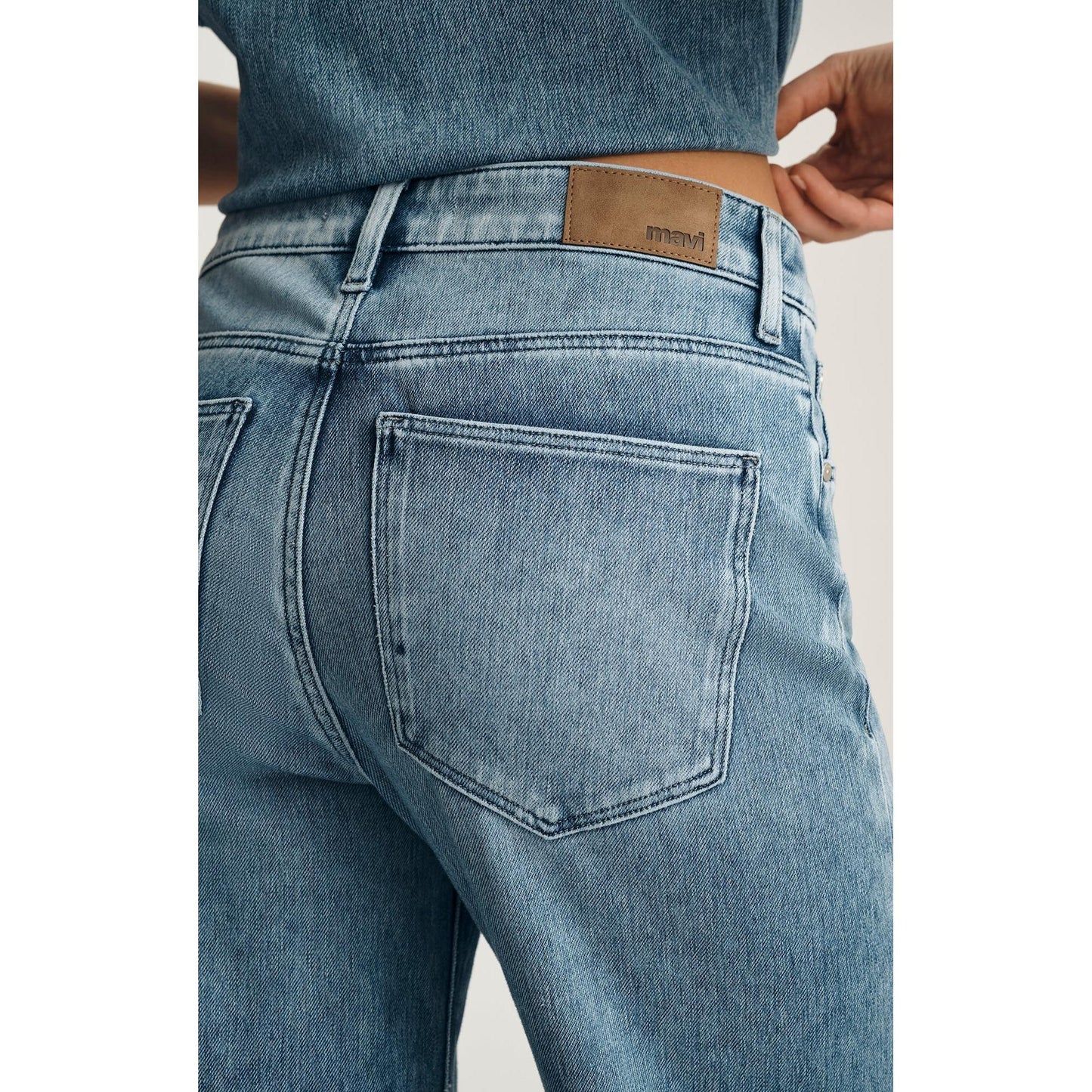 PALOMA MID RISE MID MOVE-LADIES DENIM-MAVI-JB Evans Fashions & Footwear