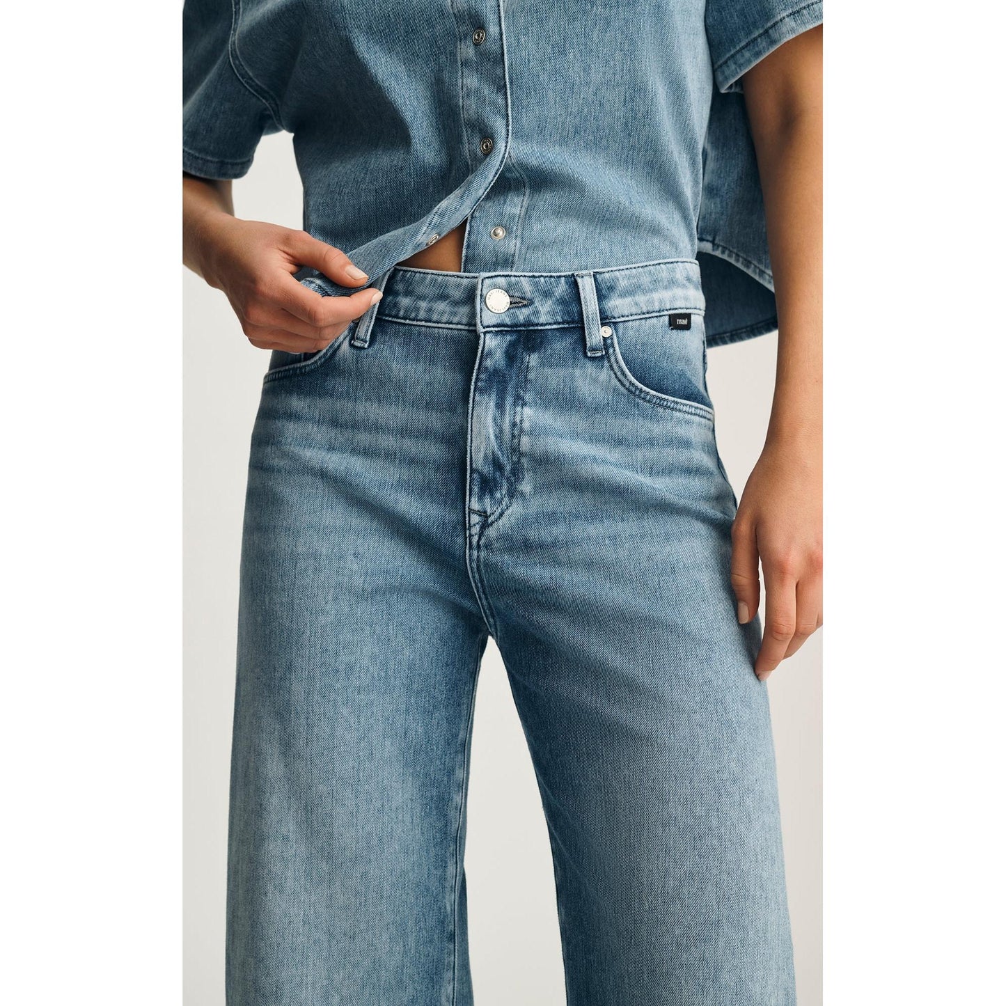 PALOMA MID RISE MID MOVE-LADIES DENIM-MAVI-JB Evans Fashions & Footwear