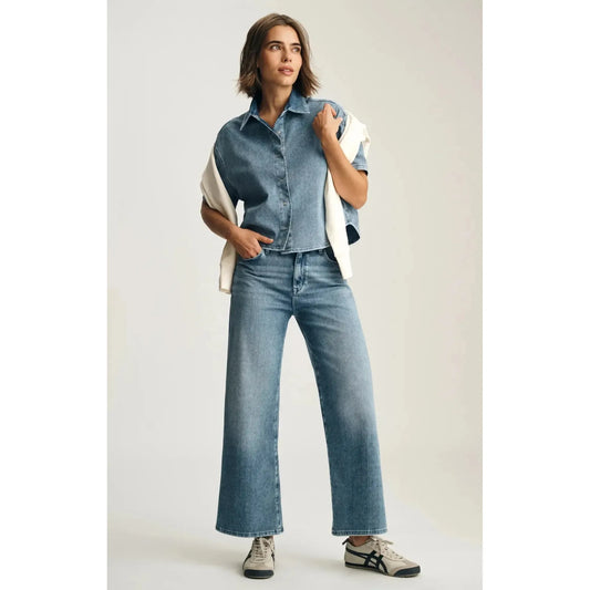 PALOMA MID RISE MID MOVE-LADIES DENIM-MAVI-JB Evans Fashions & Footwear