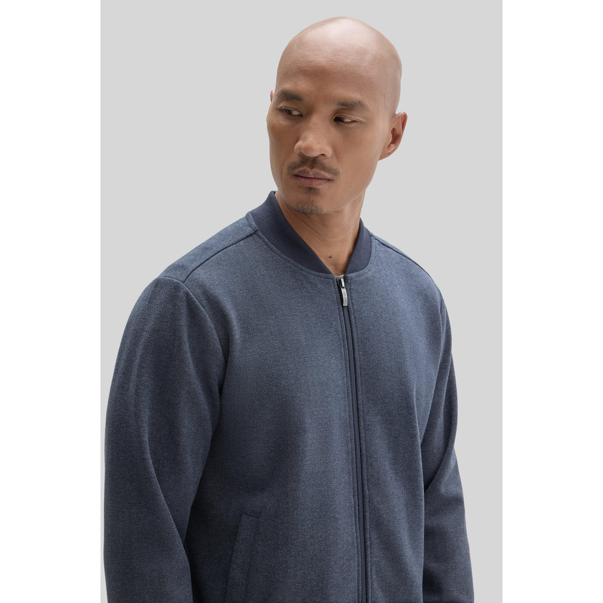PATRICIO BB COLLAR JACKET-MENS LIGHTWEIGHT COATS & JACKETS-ROBERT BARAKETT-JB Evans Fashions & Footwear