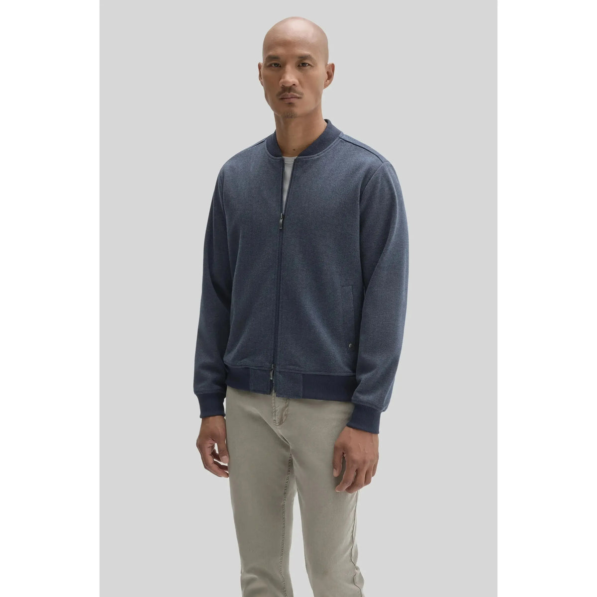 PATRICIO BB COLLAR JACKET-MENS LIGHTWEIGHT COATS & JACKETS-ROBERT BARAKETT-JB Evans Fashions & Footwear