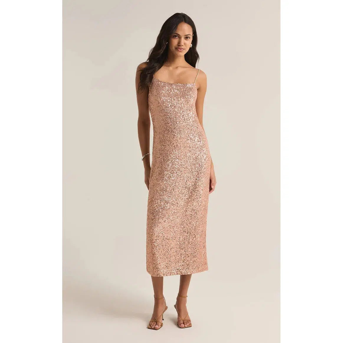 PAULINA SEQUIN DRESS-LADIES DRESSES & JUMPERS-Z SUPPLY-JB Evans Fashions & Footwear