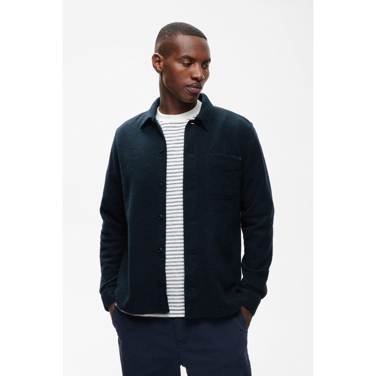 PELTON HERITAGE OVERSHIRT-MENS LIGHTWEIGHT COATS & JACKETS-MATINIQUE-JB Evans Fashions & Footwear