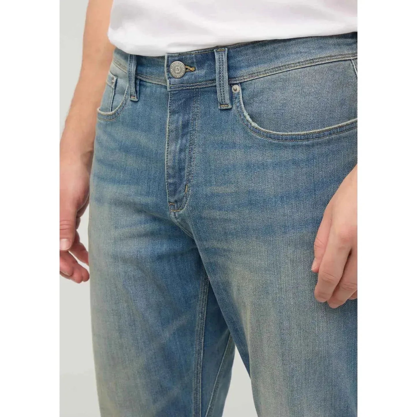 PERFORMANCE DENIM RELAXED TAPER-MENS DENIM-DUER-JB Evans Fashions & Footwear