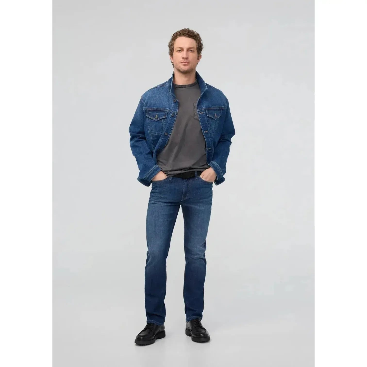 PERFORMANCE DENIM SLIM STRAIGHT-MENS DENIM-DUER-JB Evans Fashions & Footwear