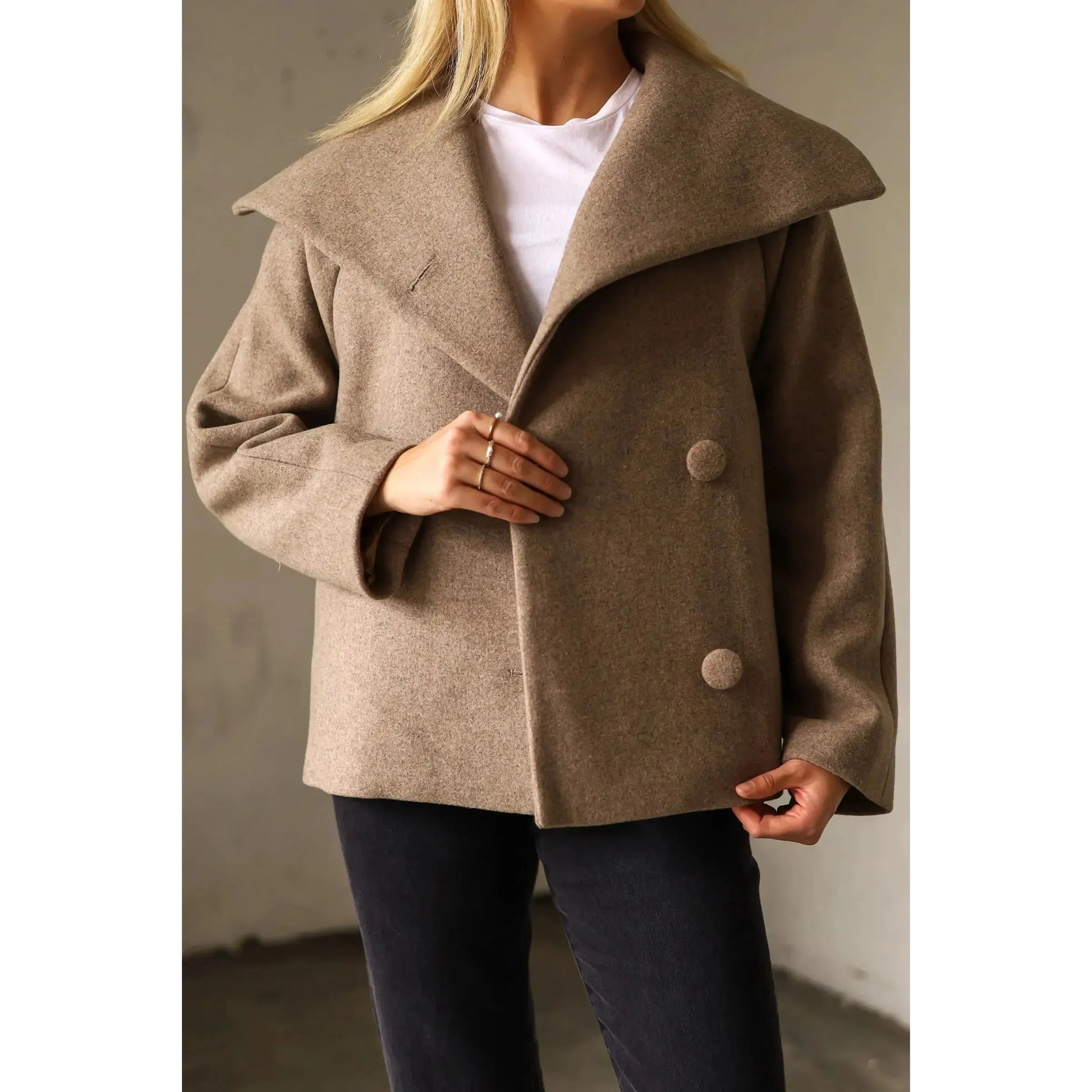 PERRY SHORT COAT-LADIES LIGHTWEIGHT COATS & JACKETS-INWEAR-JB Evans Fashions & Footwear