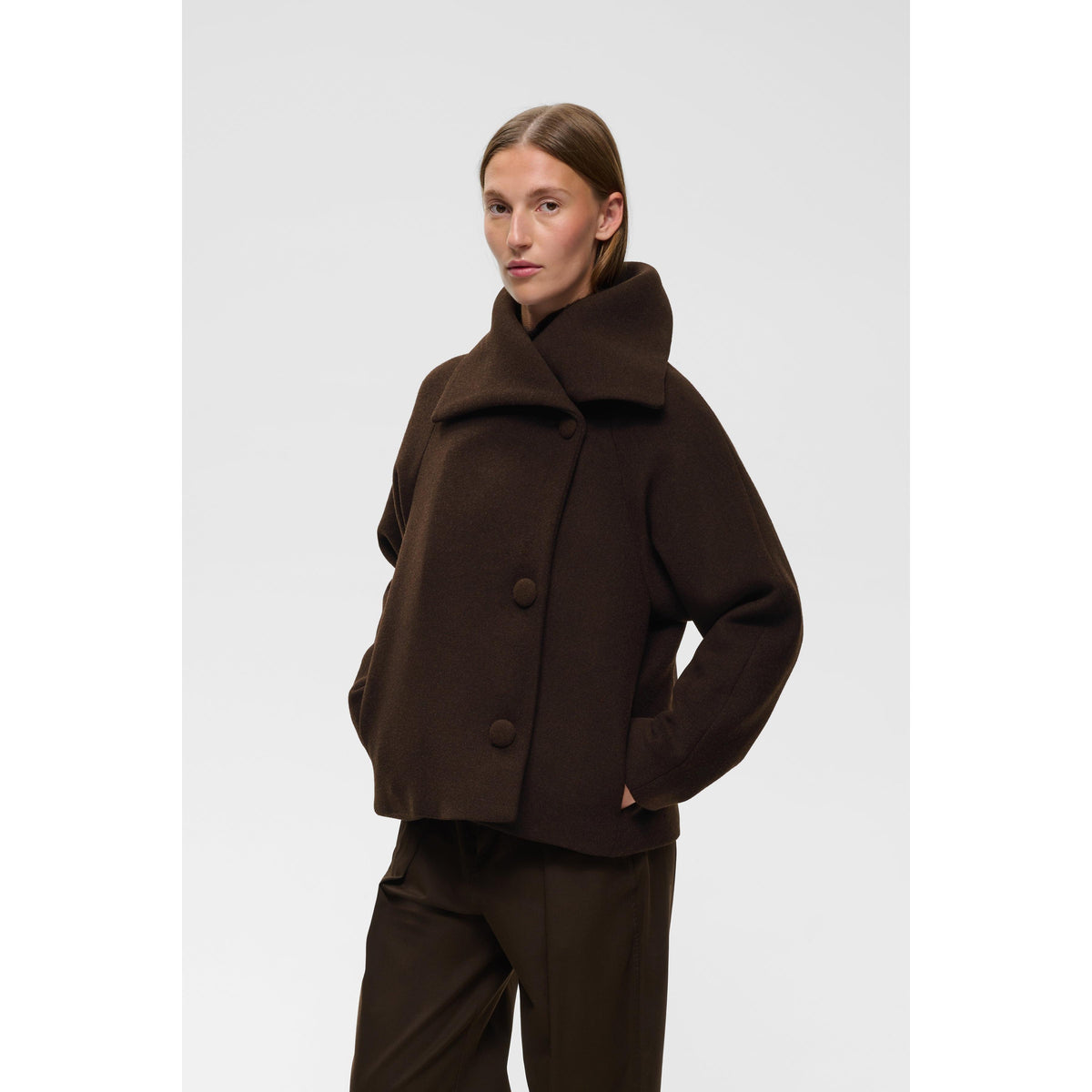 PERRY SHORT COAT R-LADIES LIGHTWEIGHT COATS & JACKETS-INWEAR-JB Evans Fashions & Footwear