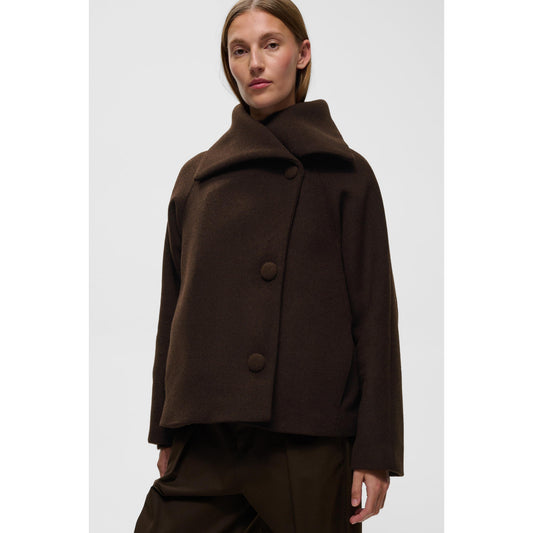 PERRY SHORT COAT R-LADIES LIGHTWEIGHT COATS & JACKETS-INWEAR-JB Evans Fashions & Footwear