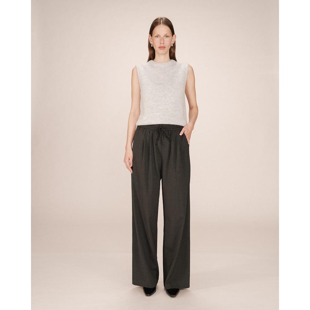 PIN STRIPE DRESS PANT-LADIES DRESS PANTS-GRACE & MILA-JB Evans Fashions & Footwear