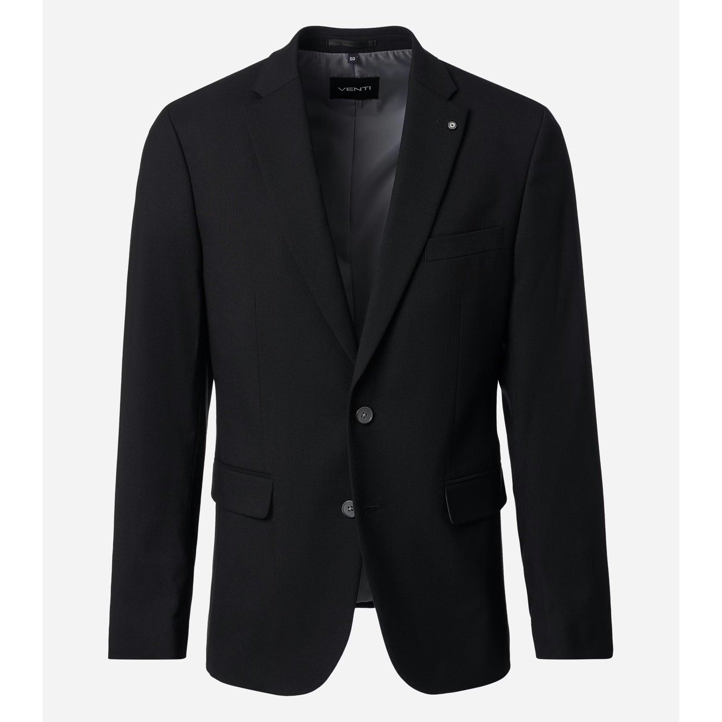 PLAIN STRETCH BLAZER-MENS BLAZERS-VENTI-JB Evans Fashions & Footwear
