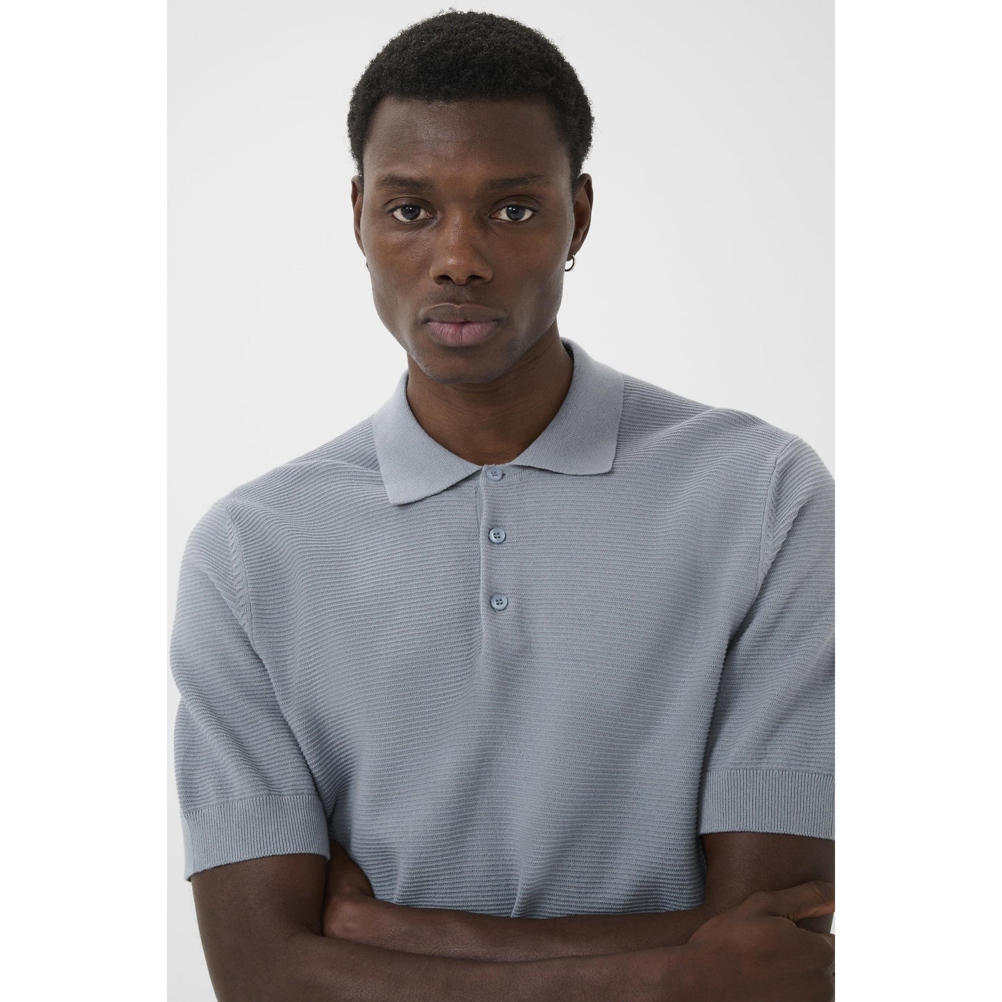 POLO BB RIBBED KNIT-LADIES T-SHIRTS & TANKS-MATINIQUE-JB Evans Fashions & Footwear