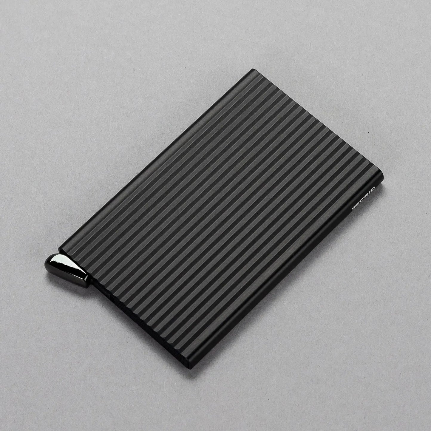 PREMIUM CARDPROTECTOR+ FLUTED BLACK-MENS WALLETS-SECRID-JB Evans Fashions & Footwear