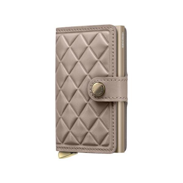 PREMIUM MINIWALLET EMBOSS DIAMOND CHALK-LADIES WALLETS-SECRID-JB Evans Fashions & Footwear
