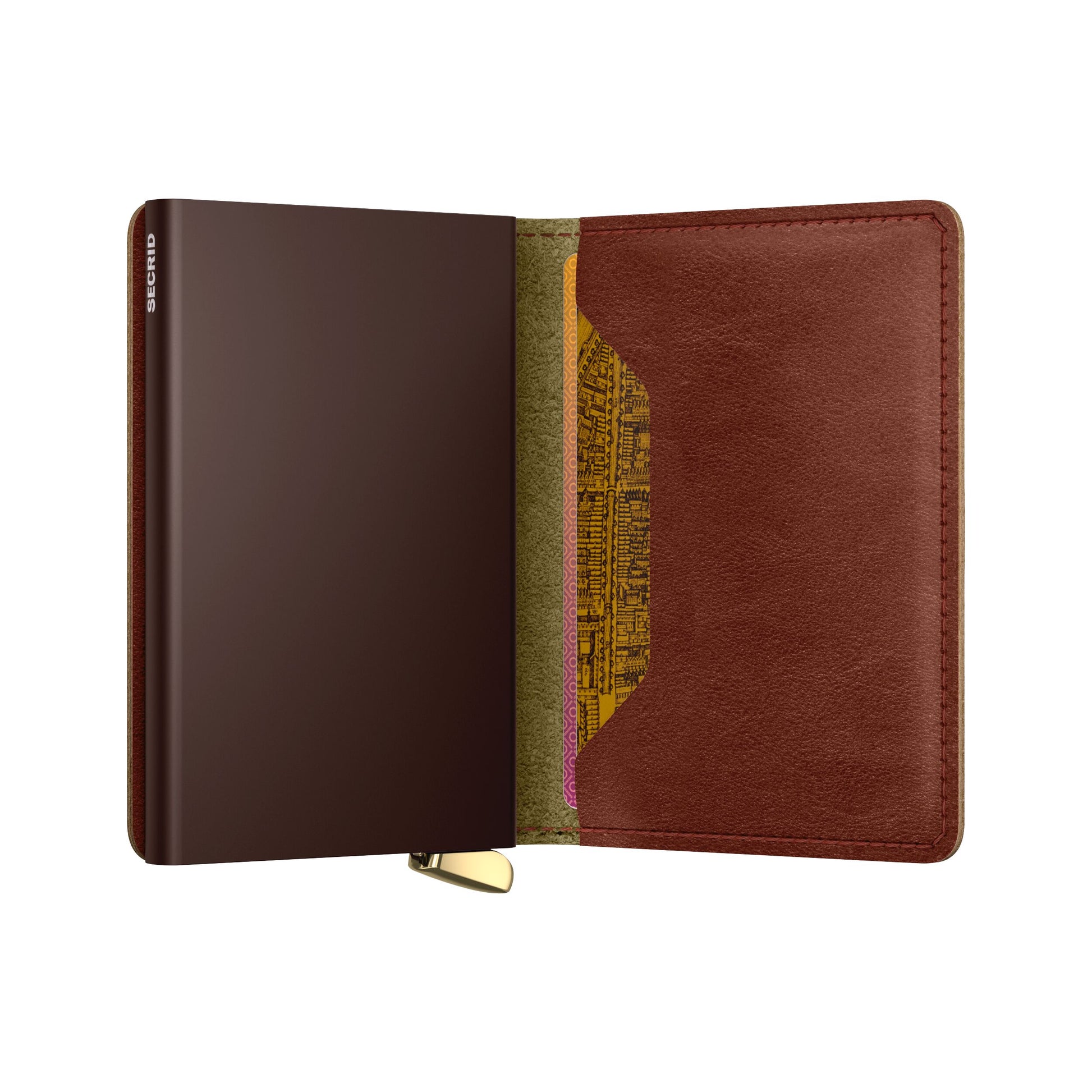 PREMIUM SLIMWALLET BASCO WHISKEY-MENS WALLETS-SECRID-JB Evans Fashions & Footwear