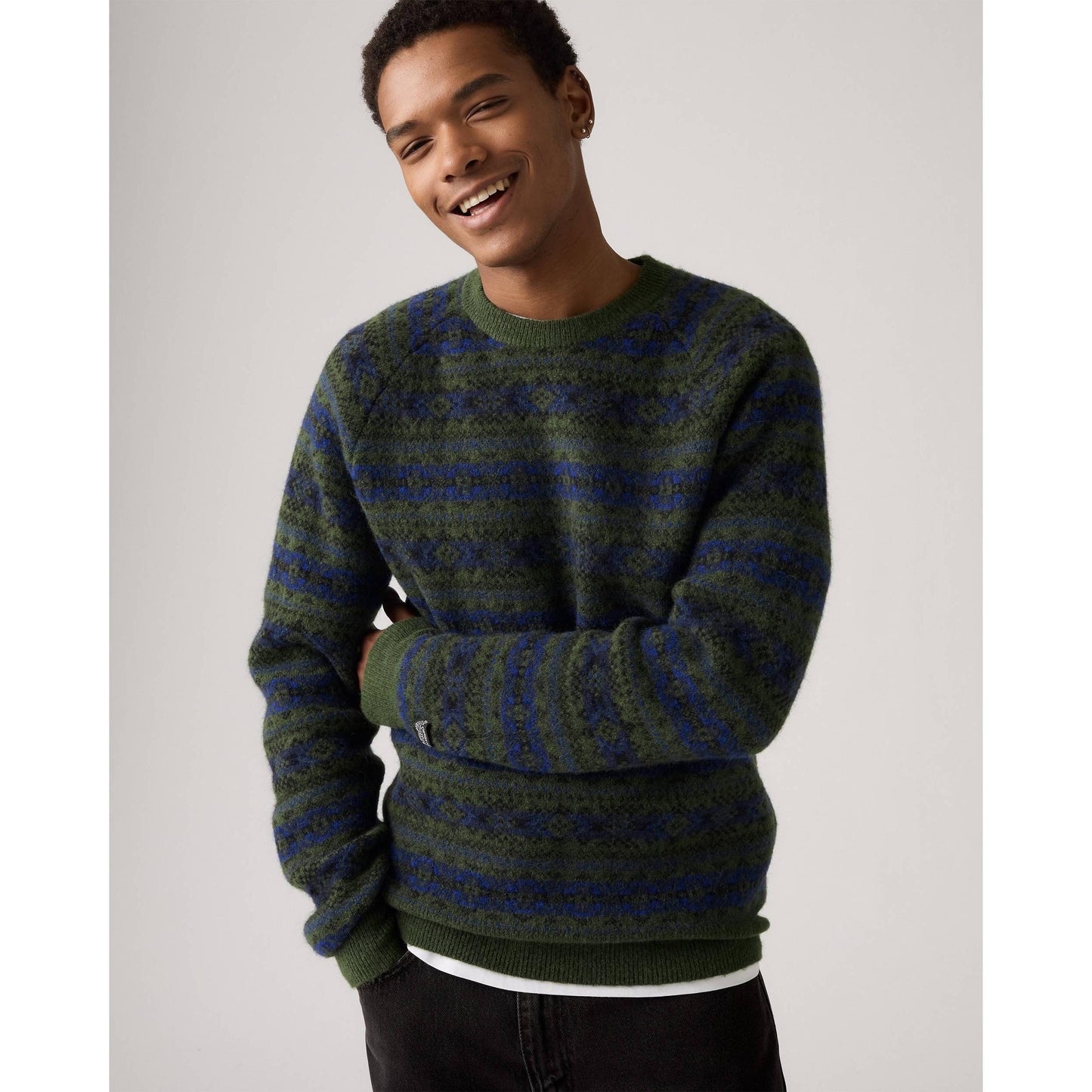 PRESIDIO RAGLAN SWEATER-MENS SWEATERS & KNITS-LEVIS-JB Evans Fashions & Footwear