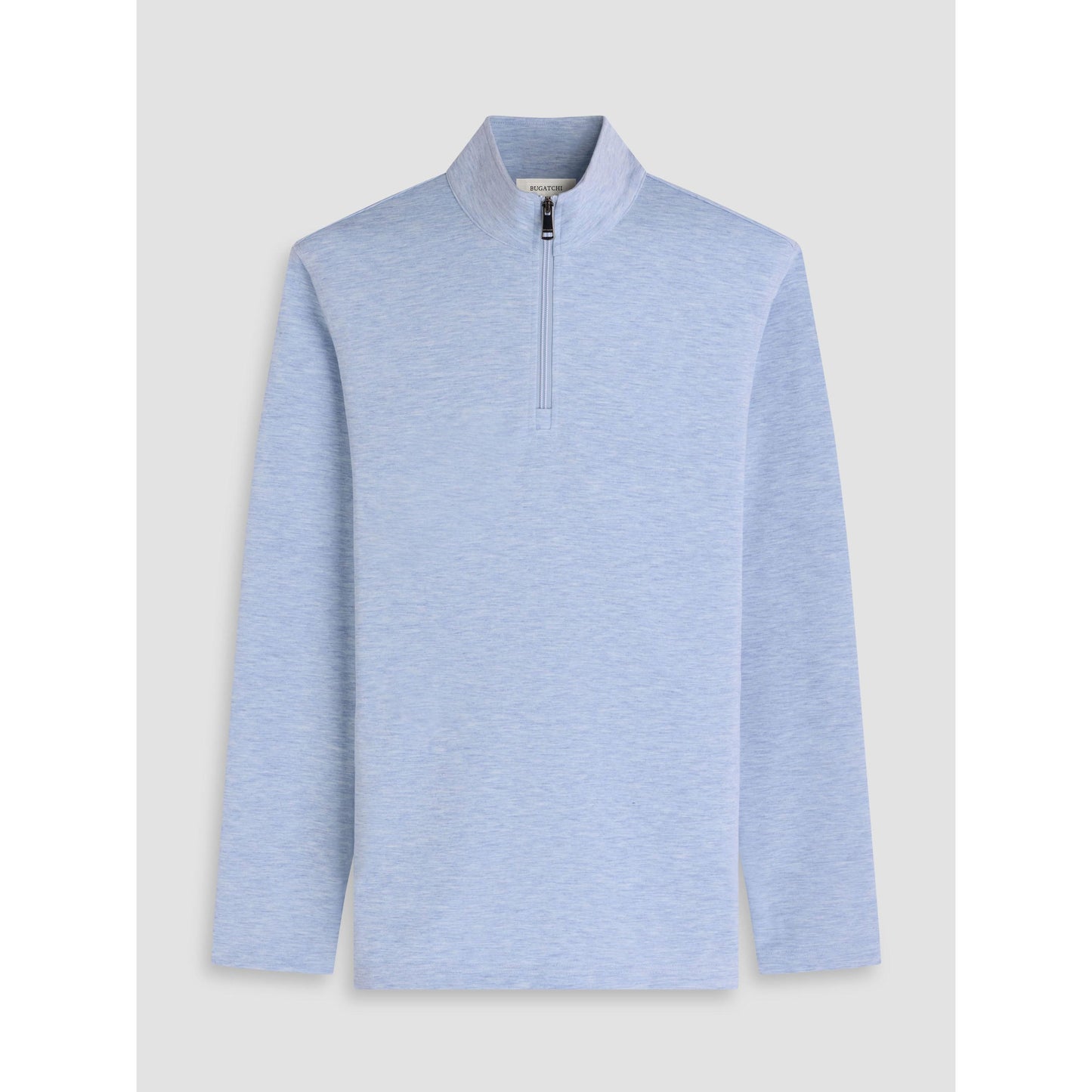 QUARTER ZIP KNIT-MENS SWEATERS & KNITS-BUGATCHI-JB Evans Fashions & Footwear