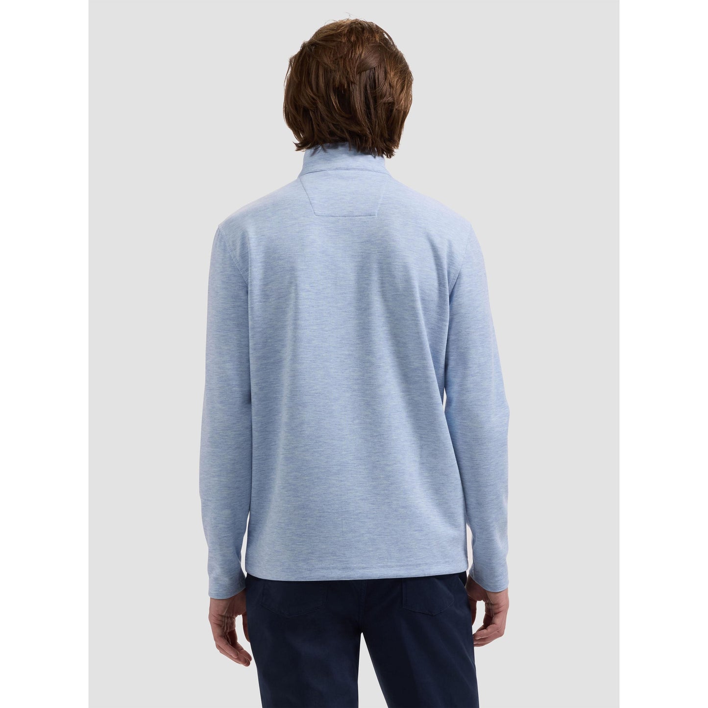 QUARTER ZIP KNIT-MENS SWEATERS & KNITS-BUGATCHI-JB Evans Fashions & Footwear
